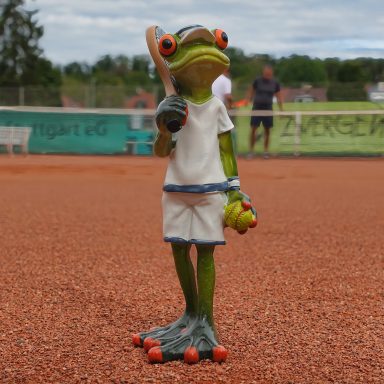 Robert beim Tennis